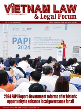 Vietnam Law & Legal Forum cover