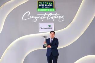 Vietcombank tops banking workplace rankings for 10th consecutive year