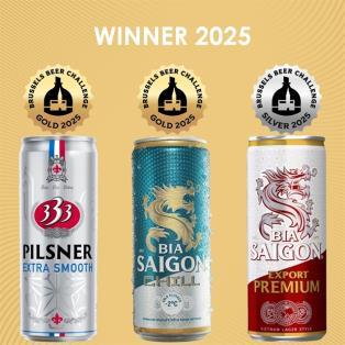 SABECO brands win at international beer awards