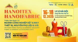 HanoiTex  HanoiFabric 2025 to open with 250 booths