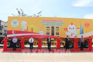 CP Vietnam exports first processed chicken batch to Singapore