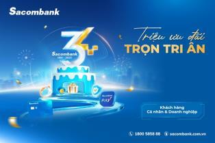 Sacombanks anniversary month filled with exciting offers
