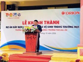 Orion improves school facilities for students at two schools in Đồng Nai