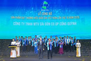 Co.opmart named Vietnam National Brand for 2026