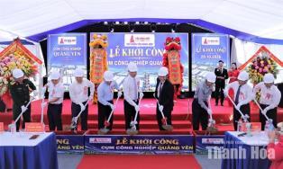 Construction begins on Quảng Yên Industrial Cluster