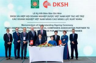 Vietnam Pharmaceutical Association, DKSH join to boost drug exports