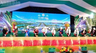 Construction begins on eco-industrial park in northern Đồng Nai