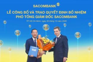 SACOMBANK appoints Nguyễn Xuân Ái Quốc as deputy CEO