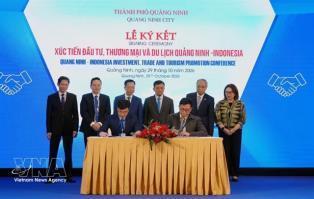 Quảng Ninh promotes comprehensive cooperation with Indonesian partners