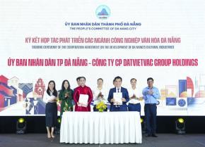 Đà Nẵng, DatVietVAC cooperate on cultural industry development