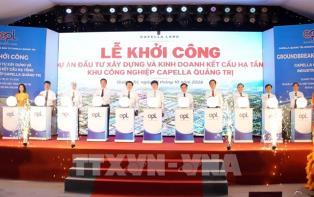 Construction begins on 220-hectare Capella Quảng Trị Industrial Park