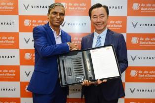 VinFast Auto India signed an MoU with Bank of Baroda to offer dealer invoice financing