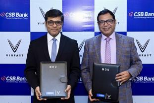 Vinfast India partners with CSB bank for EV financing 

