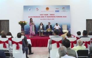 Việt Nam, India step up co-operation in electronics, IT