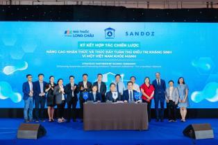 Swiss drug company, pharmacy chain Long Châu to work for antibiotic adherence