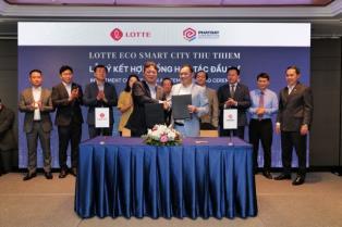 Lotte, Phat Dat join forces on Thủ Thiêm smart city project