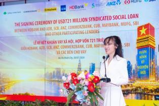 HDBank sets record with Việt Nams largest-ever international syndicated social loan
