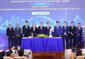 FPT, Canadas Mila deepen partnership to advance AI development in Việt Nam