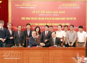 Phú Thọ, Korean firm sign MoU to explore water environment, energy project