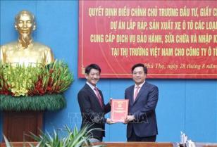 Phú Thọ fast-tracks Toyota Vietnams factory expansion