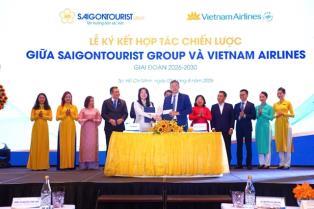 Vietnam Airlines, Saigontourist Group enter partnership to attract more international visitors