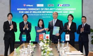 VPBank signs US27 million loan agreement with JBIC to finance power transmission project