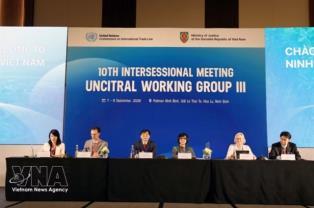 Việt Nam hosts UNCITRAL Working Group III intersessional meeting for first time