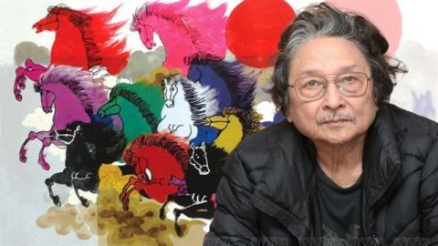 Flying horses of Lê Trí Dũng