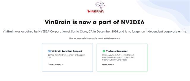NVIDIA acquires Vingroups AI healthcare solution company