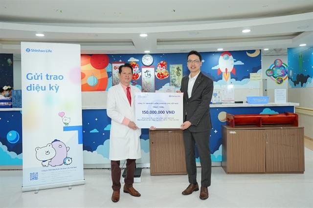 Shinhan Life Vietnam supports pediatric patients and their families in HCM City