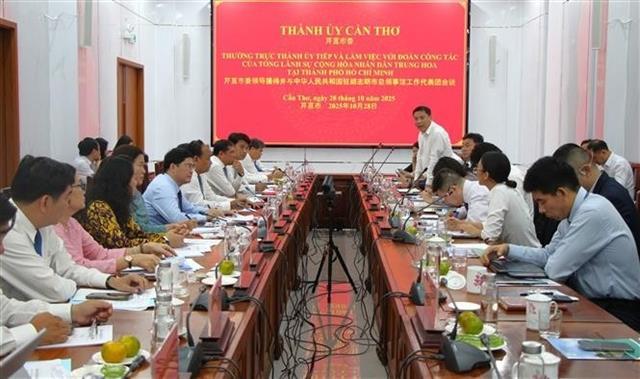 Cần Thơ prioritises cooperation with Chinese partners: city leader