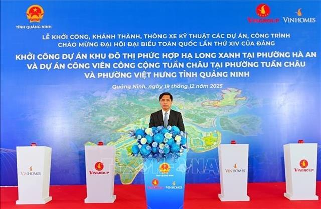 Quảng Ninh launches and inaugurates major projects worth hundreds of trillions of đồng