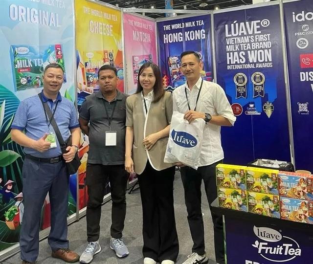 Vietnamese products attract attention at Philippine Food Expo