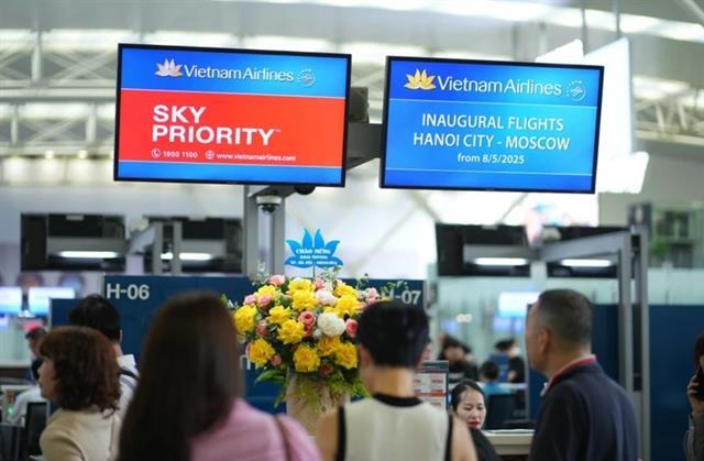 Vietnam Airlines resumes direct Hà Nội - Moscow flights