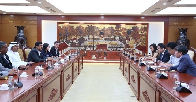 UAE-based Group eyes agriculture and infrastructure investment in Việt Nam