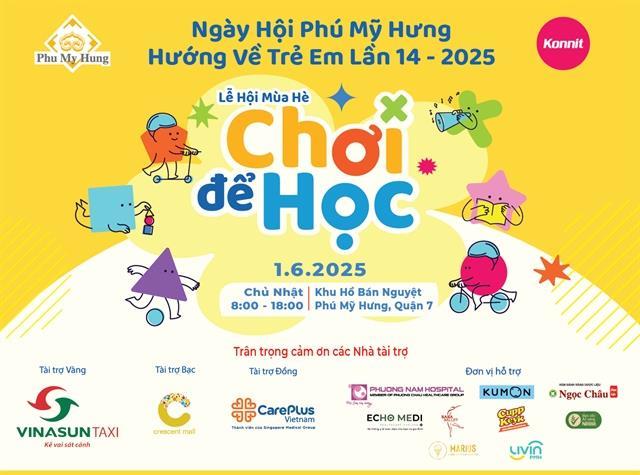 Phú Mỹ Hưng hosts 14th annual Childrens Day 2025