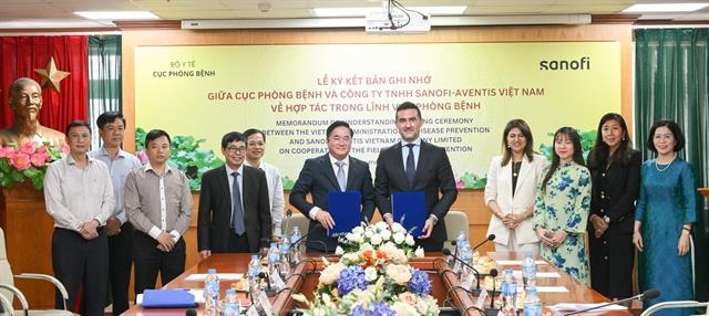 Việt Nam Administration of Disease Prevention ties up with French vaccine company