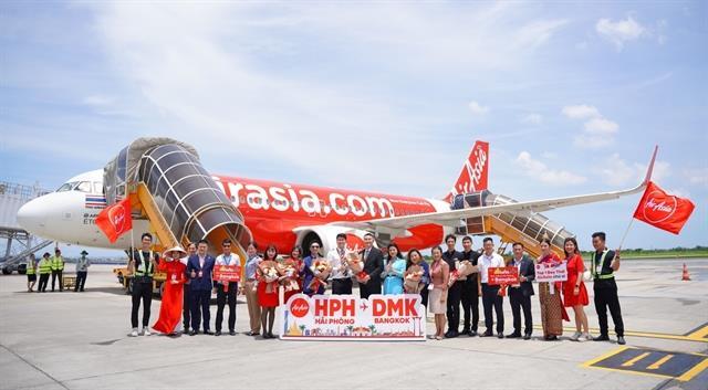 AirAsia launches Hải Phòng – Bangkok direct route