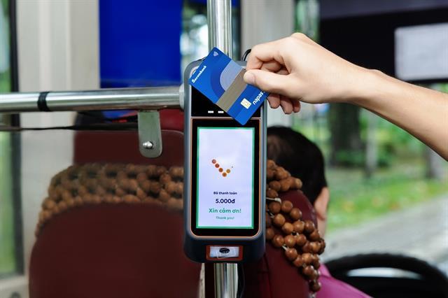 NAPAS cards are new mode of payment on HCM City buses