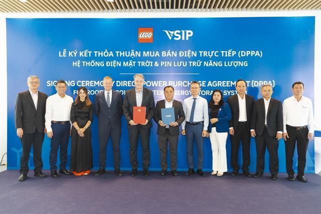 VSIP, LEGO sign direct power purchase agreement

