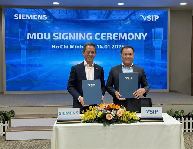 Siemens, VSIP partner on Việt Nams data centre infrastructure, digital transformation