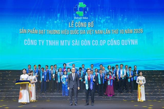 Co.opmart named Vietnam National Brand for 2026
