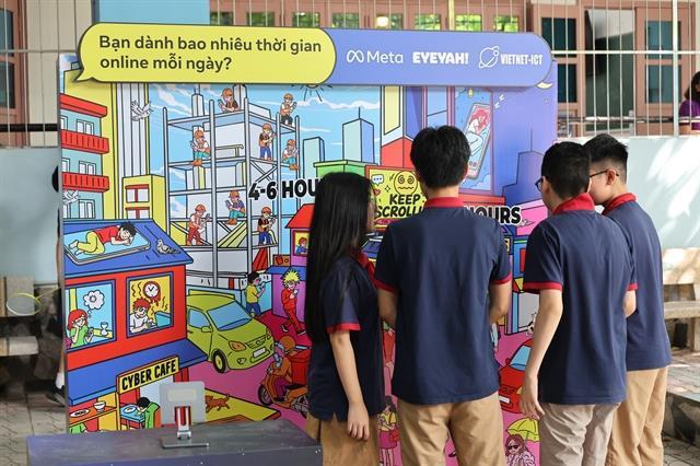 Meta backs online safety campaign for young people