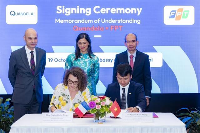 FPT, Frances Quandela sign MoU to advance quantum technology cooperation