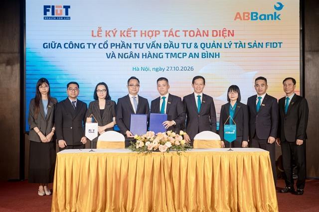 ABBank partners with four companies to expand financial solutions