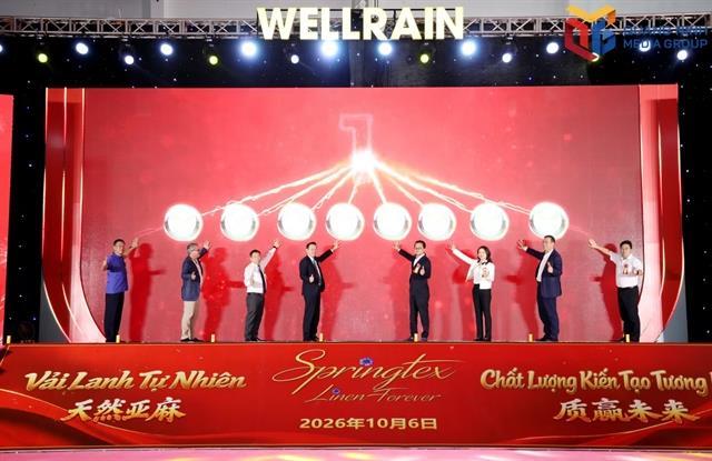 Quảng Ninh inaugurates greige and dyed fabric plant