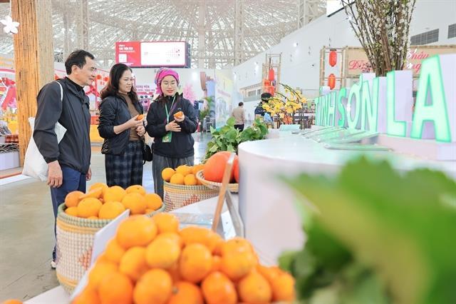 Sơn La boosts local farm products at Spring Fair