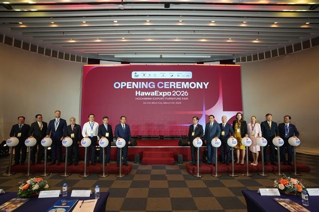 Ho Chi Minh City Export Furniture Fair opens as VN eyes 19B furniture shipments in 2026
