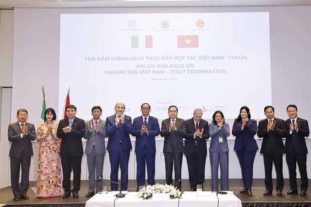 NA Chairman attends policy dialogue on enhancing Việt Nam–Italy cooperation