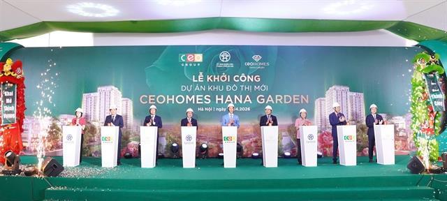 Ground broken on CEOHomes Hana Garden urban area in Hà Nội